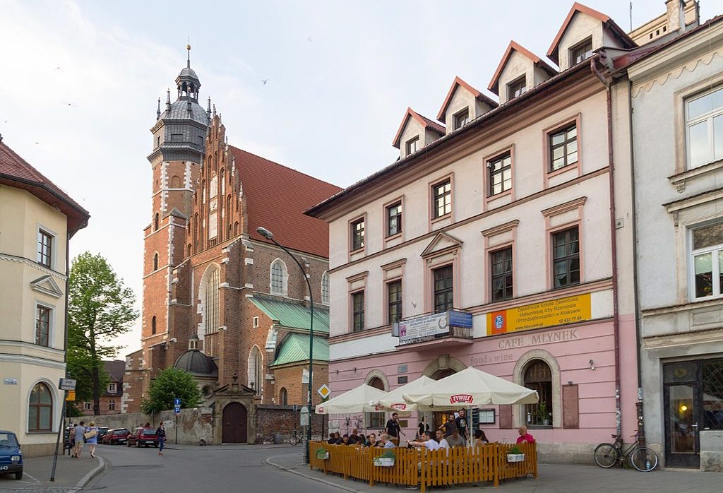 La iglesia del Corpus Cristi en Cracovia