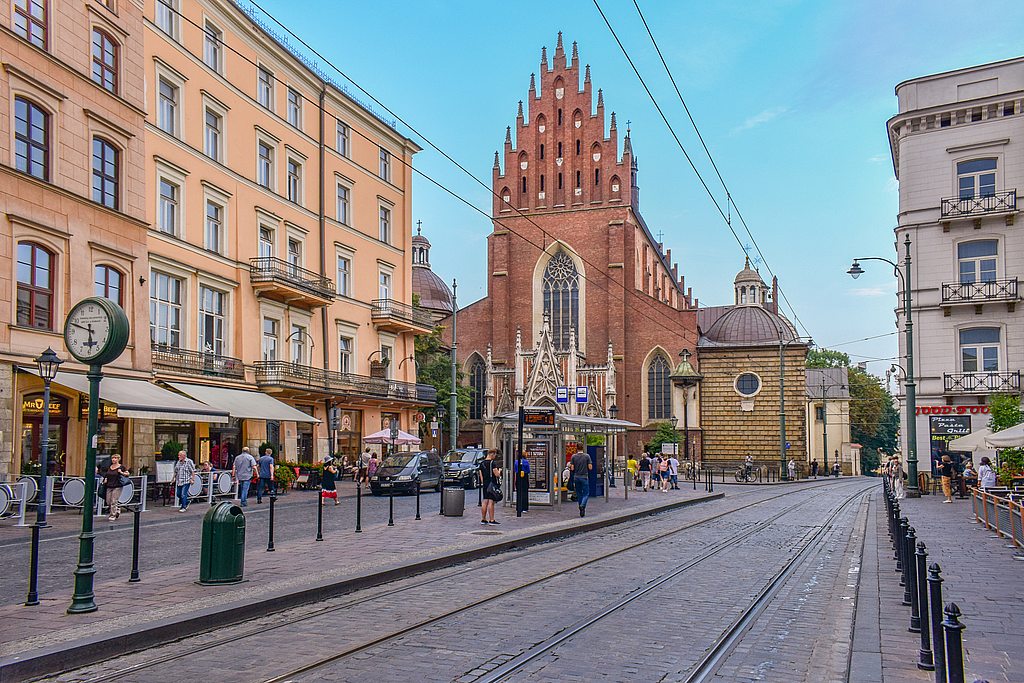 Iglesia de los Dominicos en Cracovia