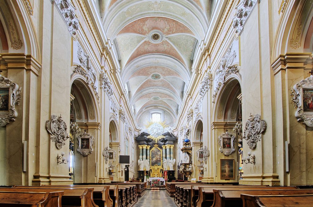 La iglesia de los paulinos en Cracovia