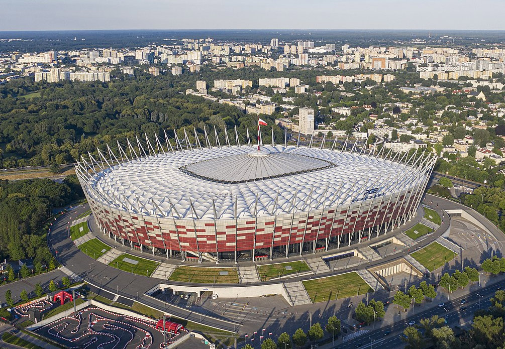 Estadio nacional de Polonia