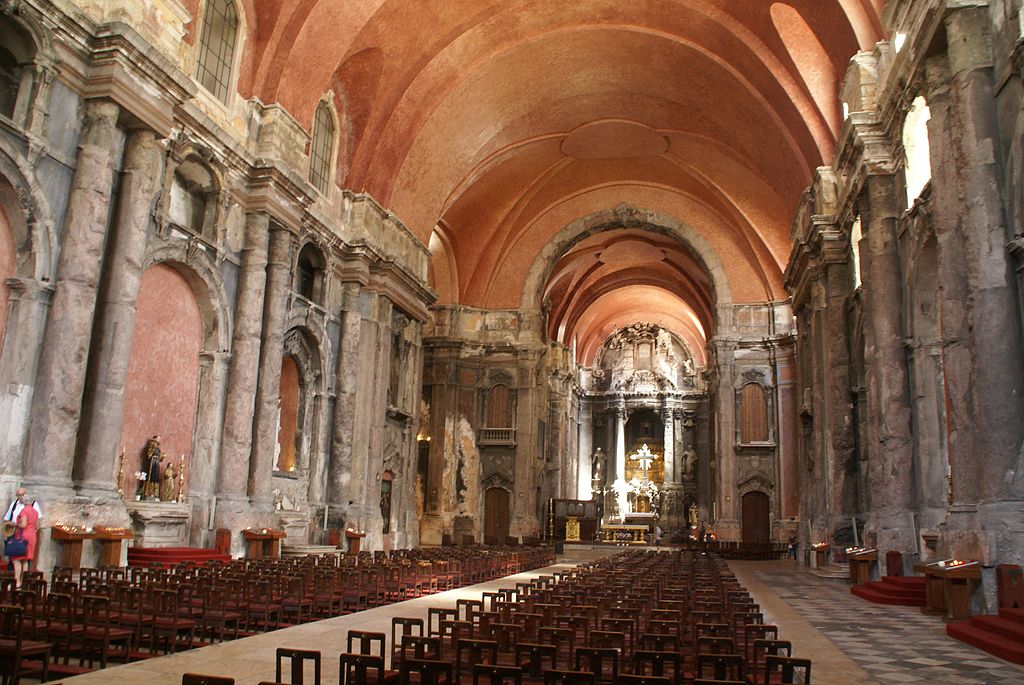 Interior de la Iglesia de Santo Domingo