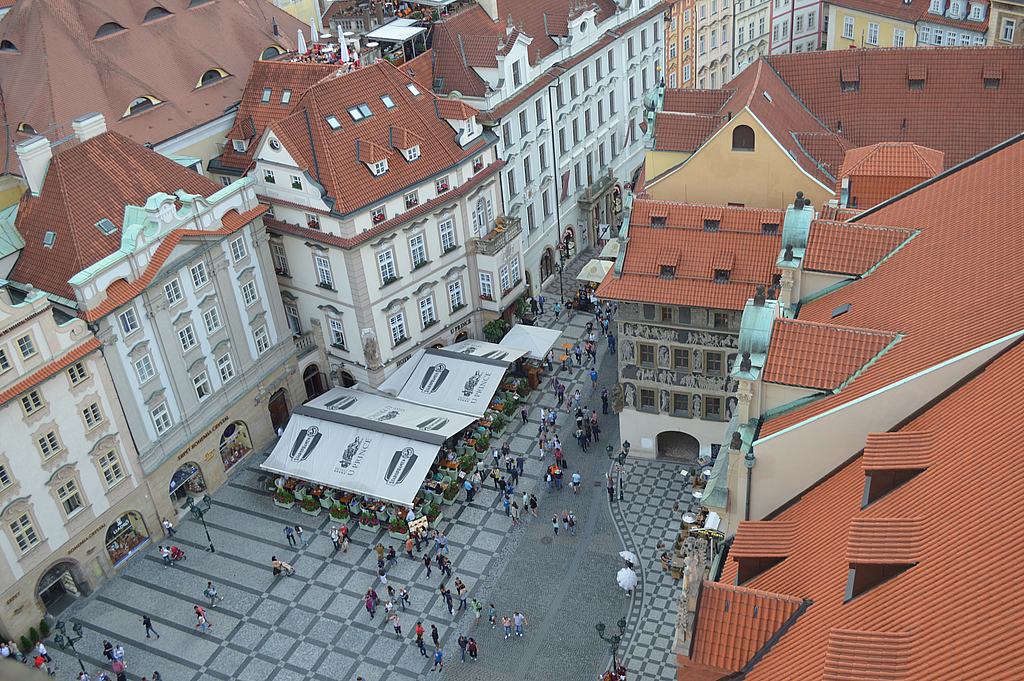Foto desde el Ayuntamiento de Praga
