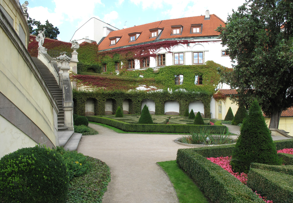El jardín Vrtbovská