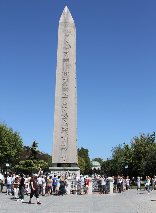El obelisco egipcio en el hipódromo