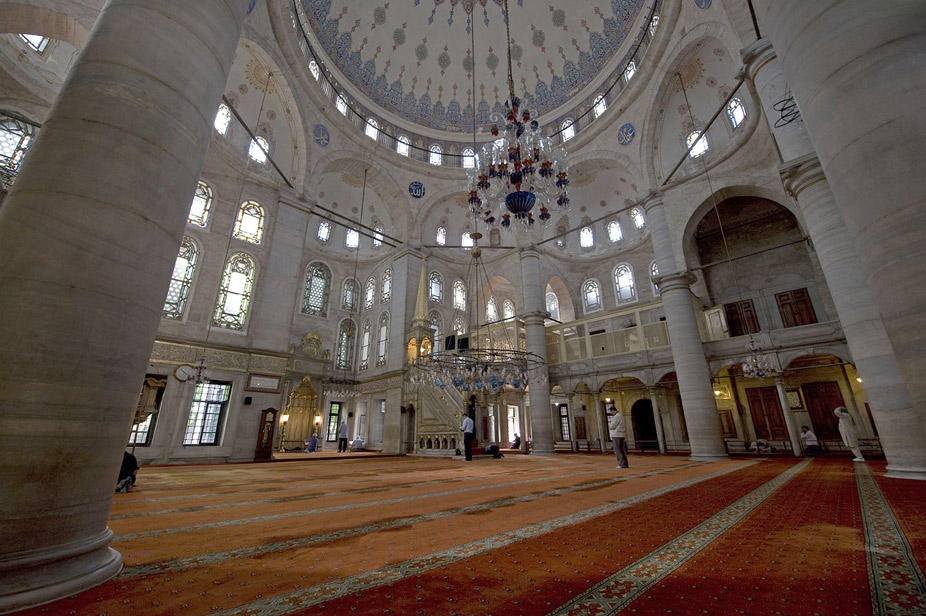 La mezquita de Eyüp por dentro