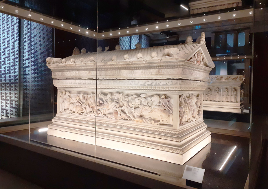 sarcófago de Alejandro Magno