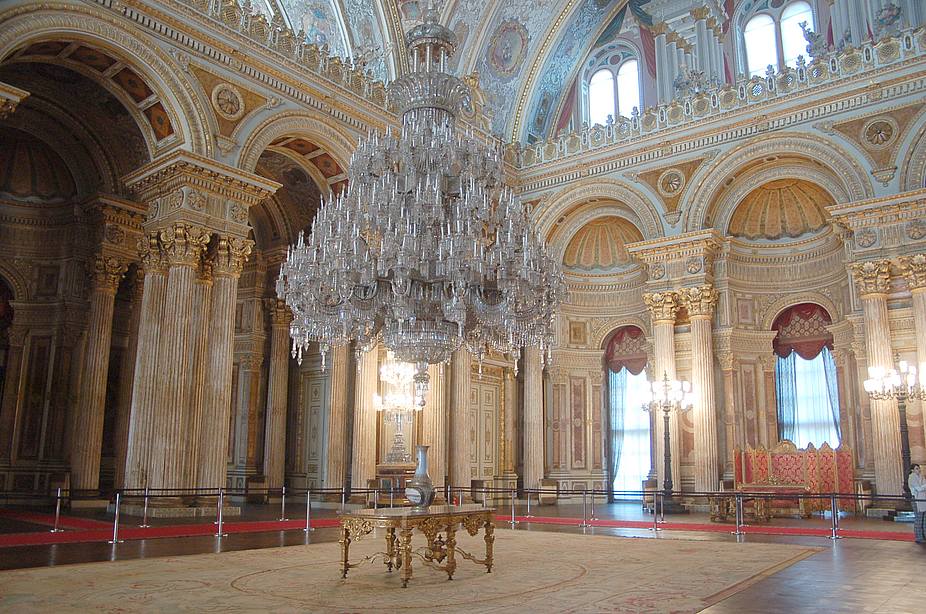 El palacio Dolmabahçe