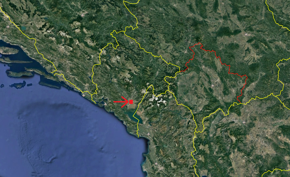 Situación de Podgorica