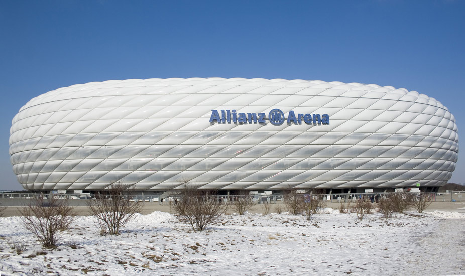 El estadio Allianz Arena en Múnich