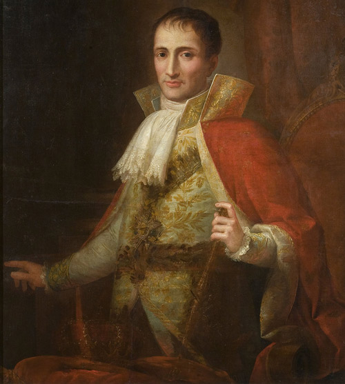 Retrato de José Bonaparte, realizado por Josée Flaugier