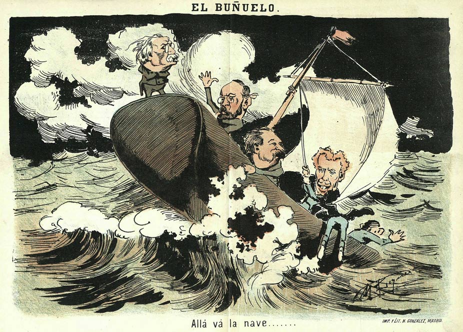  Allá va la nave....