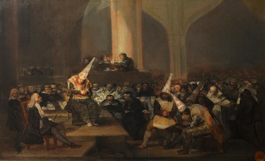 El Tribunal de la Inquisición visto por Goya