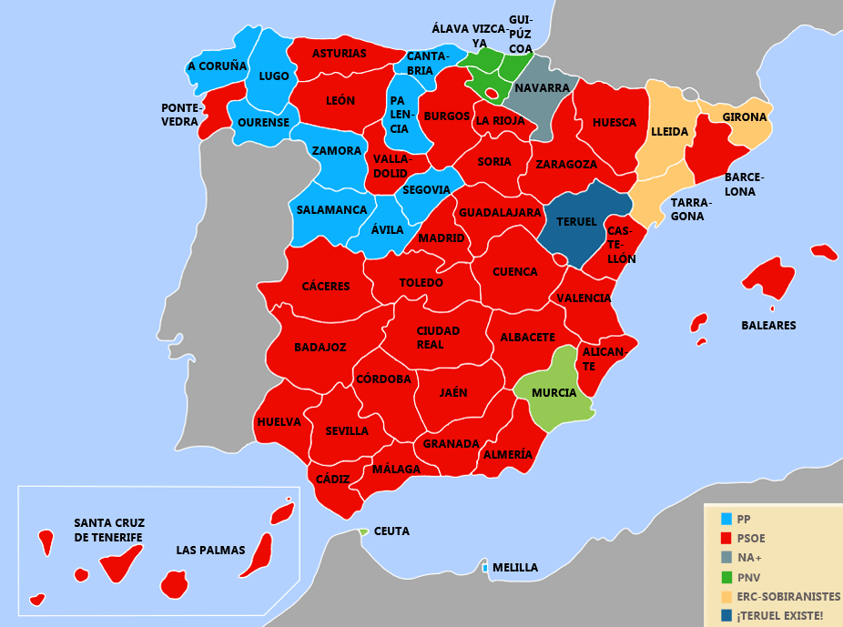 Resultado elecciones generales de noviembre de 2019