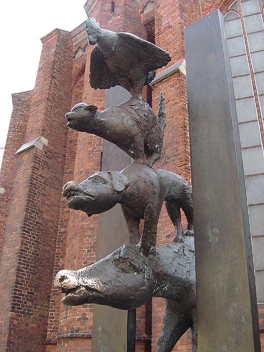 Estatua de los Músicos de Bremen