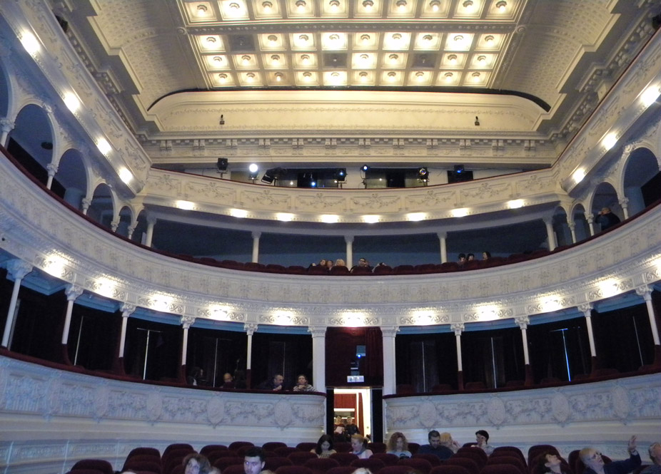 El Teatro Odeon por dentro